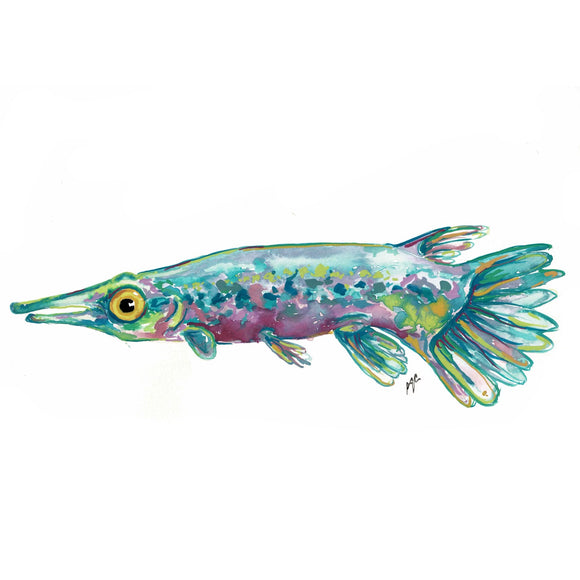 Blue Gar Print 8